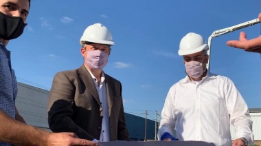 Brown: el municipio construye una nueva escuela técnica en el parque industrial de Burzaco