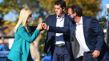 Verónica Magario en Escobar: “Aún en pandemia nada nos detiene”