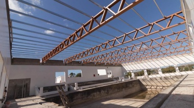 No se detienen las obras en el distrito de La Costa: Natatorio y Centro de deportes en Mar del Tuyú