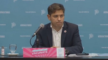 Kicillof: “Es fácil criticar por Twitter y no ver como los médicos lloran porque se les muere gente”  
