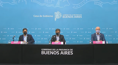 Kicillof anuncia las medidas de cuidado: ¿Vuelven las clases presenciales?