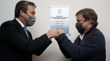 Cascallares y Soria pusieron en funcionamiento un centro de acceso a la justicia en Burzaco 