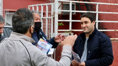 Damián Sala: “Los vecinos de Lanús nos creen porque nos ven trabajando todos los días”