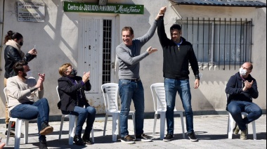 Diego Santilli conversó con vecinos y militantes junto a Gastón di Castelnuovo en Ituzaingó