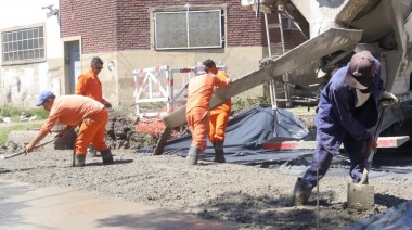 En 2022 continúan las obras de repavimentación y bacheo en amplias zonas de Lanús