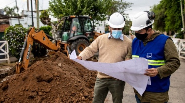 AySA inicia el 2022 con nuevas obras de agua y cloacas en Zona Norte