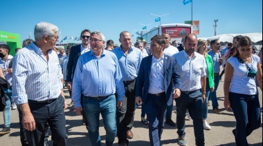 Kicillof en Expoagro: “La Provincia es una potencia agropecuaria que va a seguir creciendo”