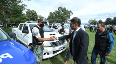 Kicillof: “El parque automotor de la Policía estaba abandonado en el interior y el conurbano”