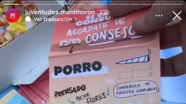 Morón: El municipio se pronunció luego de la viralización de un material dedicado a los jóvenes