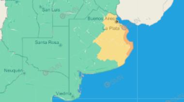 Vientos y lluvia en la Provincia: enteráte dónde y hasta cuándo