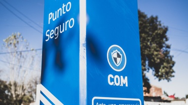 En Almirante Brown avanzan con la instalación de más “Puntos Seguros” en espacios públicos