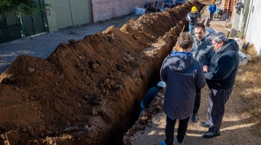 Petrecca supervisó obras: “La transformación no se detiene y llega a cada rincón de Junín”
