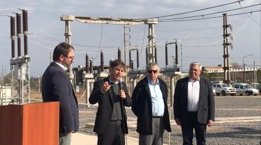 Kicillof inauguró obras energéticas: “Es una inversión muy grande”