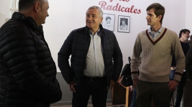 Gerardo Morales visitó la Provincia y se llevó elogios: "Es un ejemplo para que la UCR siga creciendo"