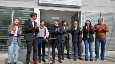 Morón: Se inauguró el Centro de Atención Primaria de la Salud de Castelar Sur