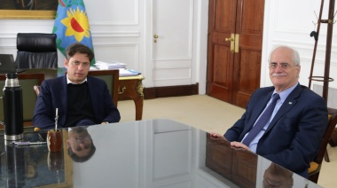 Toma de tierras Los Hornos: Kicillof se reunió con el ministro de Defensa Jorge Taiana