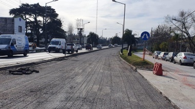 Tigre: Continúan las obras de repavimentación en el puente de General Pacheco