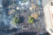 Acá están, estas son las palabras de CFK desde el balcón