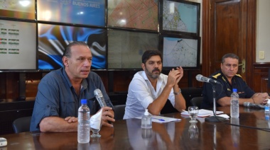 Sergio Berni: "No hay que volverse locos porque nos contagiemos"