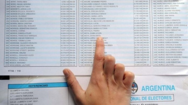 Buscate en el padrón: dónde y cómo se vota este domingo en la provincia