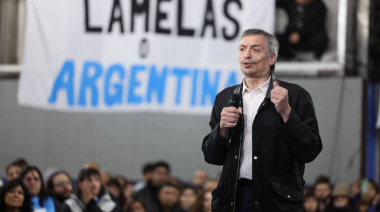 Máximo Kirchner: “En la Argentina, nadie se agacha, nadie se rinde y no se pone de rodillas”