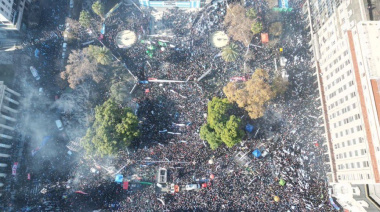 Acá están, estas son las palabras de CFK desde el balcón