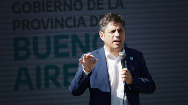 Kicillof recorrió obras hidráulicas en Luján y Mercedes: “los vecinos dejarán de tener miedo”