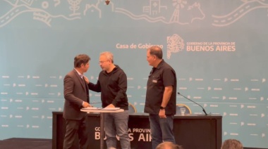 Firma de convenio: Kicillof trató de ladrón a Milei y Diego Valenzuela abandonó el acto
