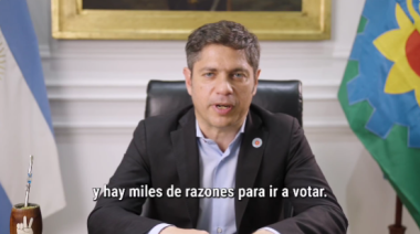 Al borde la veda, Kicillof pidió "ir a votar en contra de los que hacen negocios con los discapacitados"