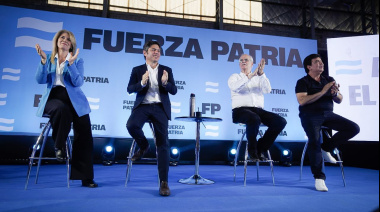 Kicillof en La Matanza: “el pueblo no cambia de idea, no está dispuesto a soportar un ajuste asqueroso”