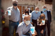 Galmarini y Granados habilitaron nueva red de agua potable que beneficiará a más de 20 mil vecinos