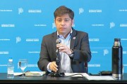 Kicillof: "El objetivo es pasar de aplanar la curva a aplastarla"
