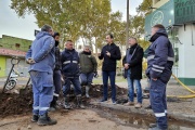 Alcalde destacó que todos los vecinos tienen agua y cloacas: “distritos del conurbano llegan al 30%, da vergüenza”