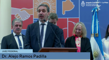 Ramos Padilla le pidió a la Legislatura que revea “con tiempo” qué van a hacer con las PASO