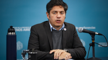 Kicillof recurre a la Legislatura para declarar la emergencia de la obra pública nacional que está paralizada