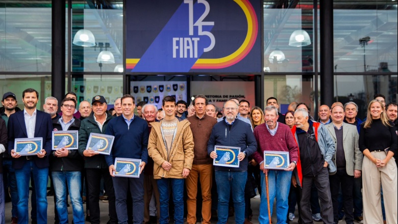 Caseros se vistió de fiesta para celebrar los 125 años de la existencia de Fiat en el país