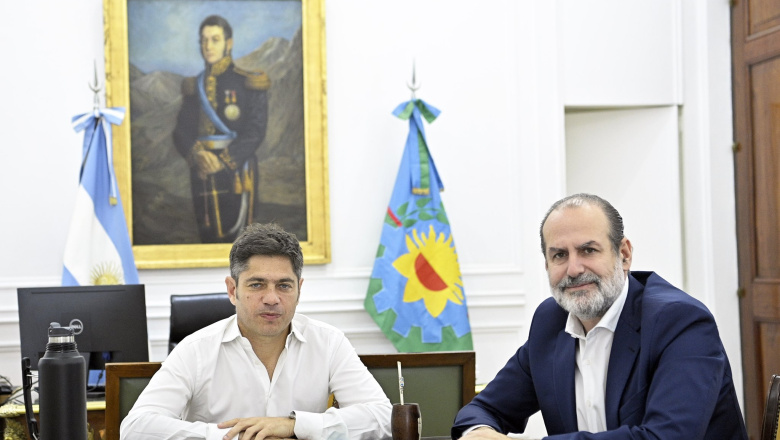 El intendente Susbielles se reunió con el gobernador Kicillof