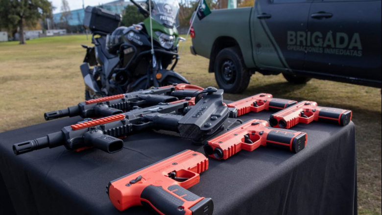 San Isidro incorporó nuevas armas de baja letalidad para fortalecer la prevención del delito