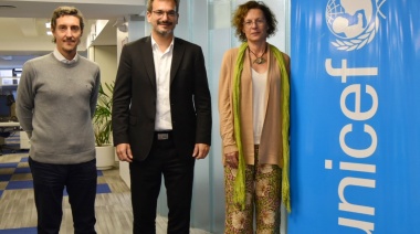 Sebastián Galmarini celebró el éxito del convenio del Banco Provincia con UNICEF 