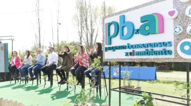 Andrés Larroque y Daniela Vilar lanzaron el Programa Bonaerenses por el Ambiente en Pilar