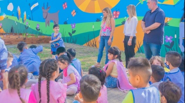 San Fernando: Renovaron los patios de juegos de los Jardines de Infantes del distrito