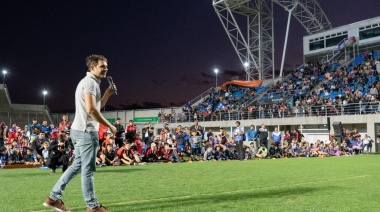 San Nicolás: "Este Estadio se construyó para que ustedes disfruten del fútbol y para que sueñen en grande"
