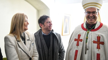 Kicillof y Magario participaron del Tedeum en la Catedral de La Plata