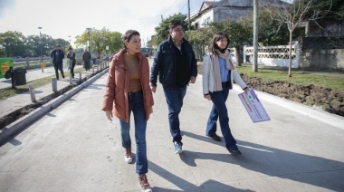 Mayra de recorrida: “No voy a dejar de caminar y explicar el contexto difícil que nos toca atravesar”