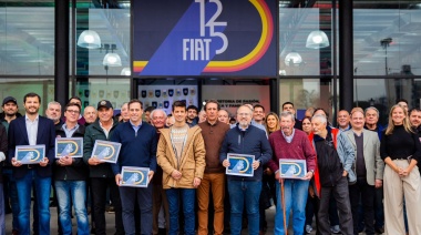 Caseros se vistió de fiesta para celebrar los 125 años de la existencia de Fiat en el país