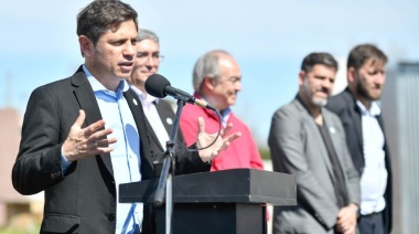 Kicillof y un dardo contra Milei: “Es fácil decir que no hay plata y no hacerse cargo”