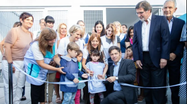 Kicillof homenajeó a los maestros y anunció la obligatoriedad de la primera sala del preescolar