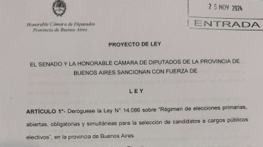 Otro proyecto contra las PASO en la provincia: los libertarios quieren eliminarlas