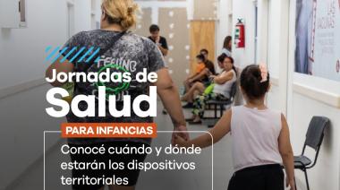 Municipalidad de Lanús: Jornadas de Salud para las Infancias en Monte Chingolo