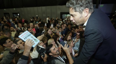 Kicillof: "La mejor respuesta a las agresiones de Milei es pensar qué hacemos para que la Argentina crezca"